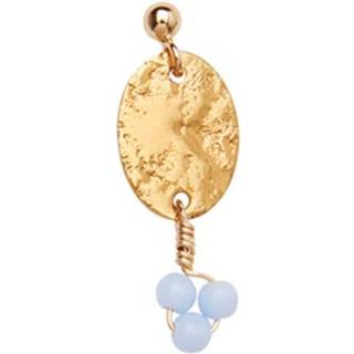 Pico Chantal Sky Ørering Single 24 kt. Forgyldt Messing P01002-Sky - Dame - Brass