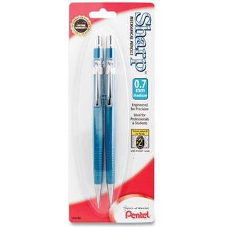 Pentel automatisk skarpe mekaniske blyanter 0,7 mm bl? pakke med 2