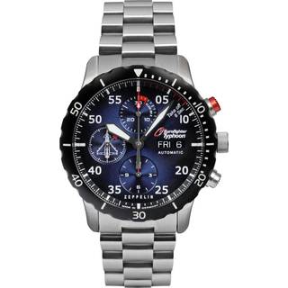 Zeppelin 7218M-3 Eurofighter Typhoon Automatik Limited Herrenuhr 43mm 10ATM