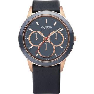 Bering 33840-467 Ceramic Grå/Læder Ø40 mm