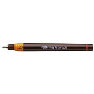 Rotring rOtring Isograph Teknisk Tegning Pen | 0,20 mm | Genopfyldelig fineliner pen