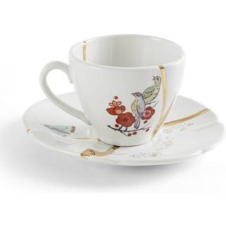 Espressokop Kintsugi med underkop