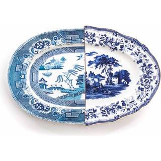 Seletti - Hybrid Tray - Diomira - Serveringsfade - Ctrlzak - Blå