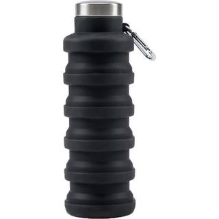 Orrefors Hunting Vattenflaska Silikon, Svart, 500 ml