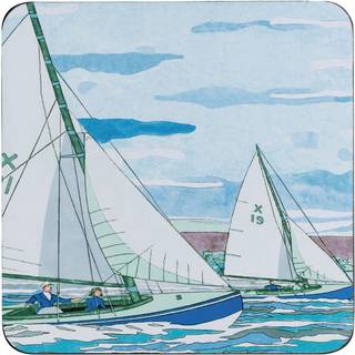 Denby Sailing Coasters Pack of 6