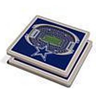 Youthefan NFL Miami Dolphins 3D Stadiumview Coasters - Hard Rock Stadium 1 Count (Pack of 2)