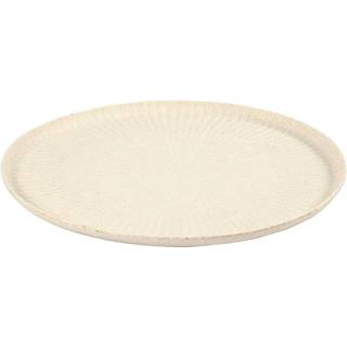 Elegant Rund Bakke i Bambusfibre, 30 cm