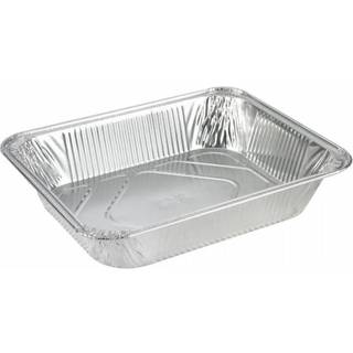 Gastro aluminiums bradepande1/2GN 3600ml 324 x 264 x 60mm sølv