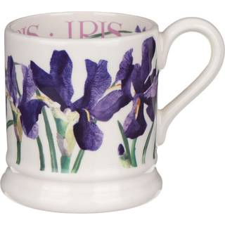 Emma Bridgewater Emma Bridgewater Cream Iris 1/2 Pint Mug