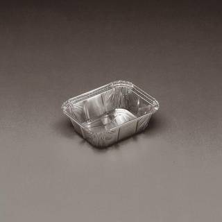 Alubakke 450 ml 142x116x41 mm 1000 stk Vinkelkant