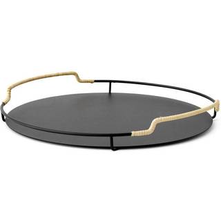 Audo Copenhagen Balcony serveringsbakke Ø36,5 cm Sort