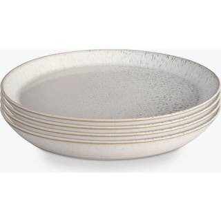 Denby Kiln Tallerken 26 Cm 4-pak - Middagstallerkner Stentøj Beige - 462041005