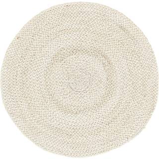 Dixie Braided dækkeserviet Ø38 cm Ivory