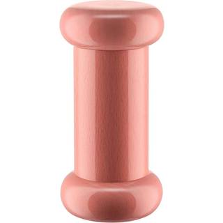 Alessi Kitchen And Tools - '100 Values Collection' salt, pepper and spice grinder, medium, pink in pink beech-wood pink