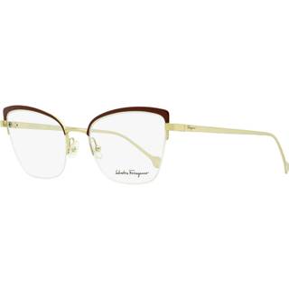 Salvatore Ferragamo SF 2182 744 53 Briller Kvinder Burgunder - Burgundy - 53mm
