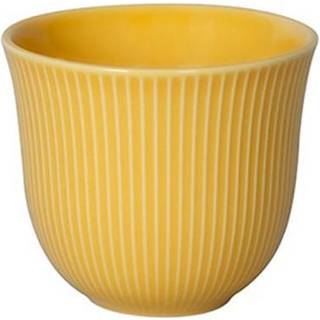 Loveramics Embossed 250ml tasting kop - Yellow