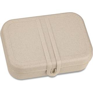 Koziol Pascal madkasse med skillevæg L Beige