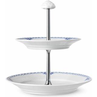 Royal Copenhagen Prinsesse étagere blå 22 cm