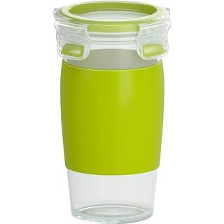EMSA CLIP & GO - food storage container - green transparent - 450 ml