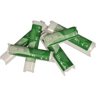 Fryseposer m/skrivefelt 4 L, 20x40 cm, 44 ps