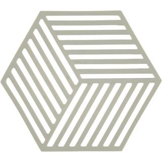 Zone Denmark Hexagon Bordskåner - Mud - 16x14x0,9cm