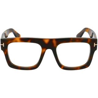 TOM FORD Mand FT5634-B 56 Optiske stel Acetat Havana Geometrisk Normal