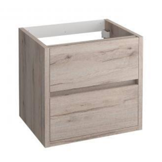 Allibert SENSE underskab, 2 skuffer med soft close, 60 cm, vintage eg
