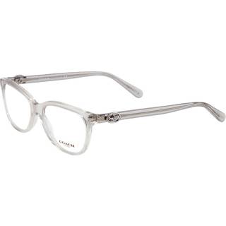 Coach HC6155 5620 53 Briller Kvinder Grå - Transparent Grey Burgundy - 53mm