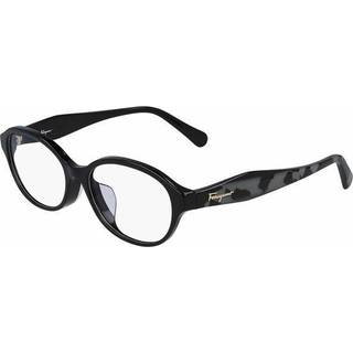 Salvatore Ferragamo SF 2856A Asian Fit 001 52 Briller Kvinder Black - Black - 52mm