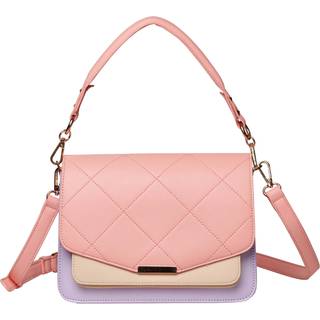 Noella Blanca Multi Compartment Bag Coral/Purple/Nude