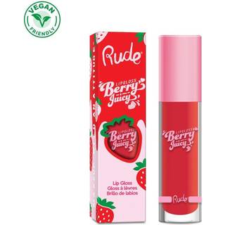 Rude Cosmetics Berry Juicy Lip Gloss - Coral Red