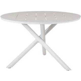Venture Design Alma rundt havebord, sort, Ø120 cm