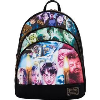 Harry Potter by Loungefly Backpack Trilogy Triple Pocket