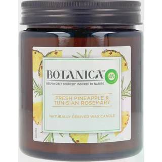 Airwick Botanica Fresh Pineapple & Tunisian Rosemary Natural Wax Blend Candle 205g