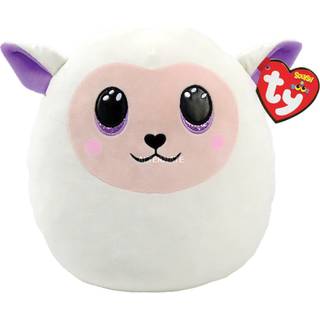 Ty Fluffy Lamb Easter Squish-a-Boo 10 """" | Beanie Baby Soft Plush Toy | Samlerobjekter koset udstoppet bamse