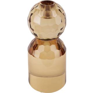 Lysestage Crystal Art brun - large