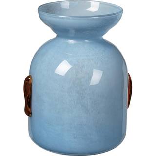 Broste Copenhagen Vera vase 30cm Anise Yellow-Serenity Lt. Blue