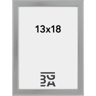 SLIM TRÆ SØLV 13X18CM -