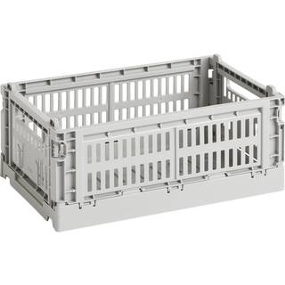 HAY - HAY Colour Crate S - Light grey - Småopbevaring - Grå