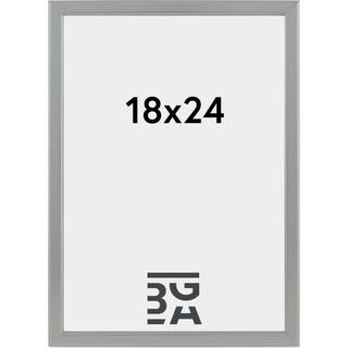 SLIM TRÆ SØLV 18X24CM -