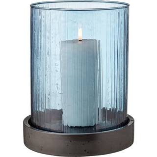 Bitz Hurricane Med LED-Lys - 24 cm - Blå