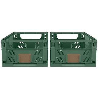 Day Foldekasser 2stk. 17x12,5x7 cm - Dild Green