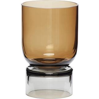 Hübsch Hübsch vase lille Amber-grå