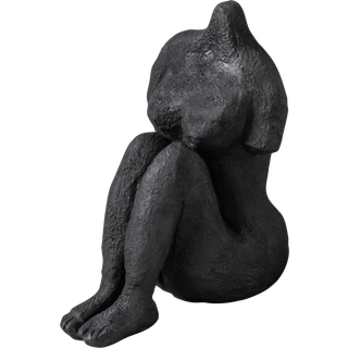 Mette Ditmer - ART PIECE Sitting Woman - Sort