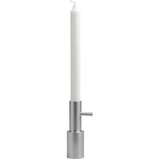 Fritz Hansen - Candle Holder Stainless Steel / Single 2 - Lysestager og lanterner - Jaime Hayón - Sølv