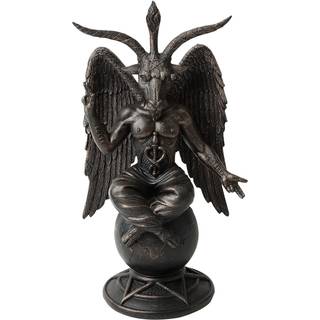 Baphomet Antik Figur mit Pentagramm