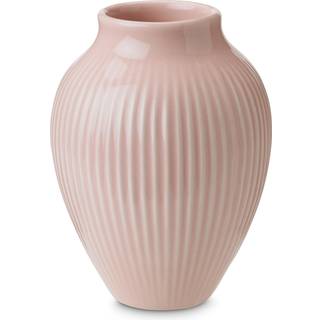 Knabstrup Keramik Ripple vase rosa 12,5 cm