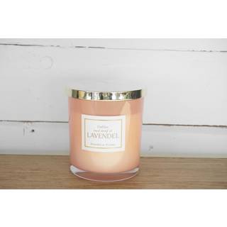 DACORE Duftlys i rosa glas - lavendel