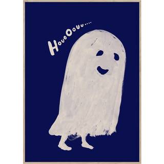 Paper Collective HouoOouu white plakat 50x70 cm