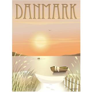 Danmark Klitterne - Plakat 30x40 cm fra ViSSEVASSE
